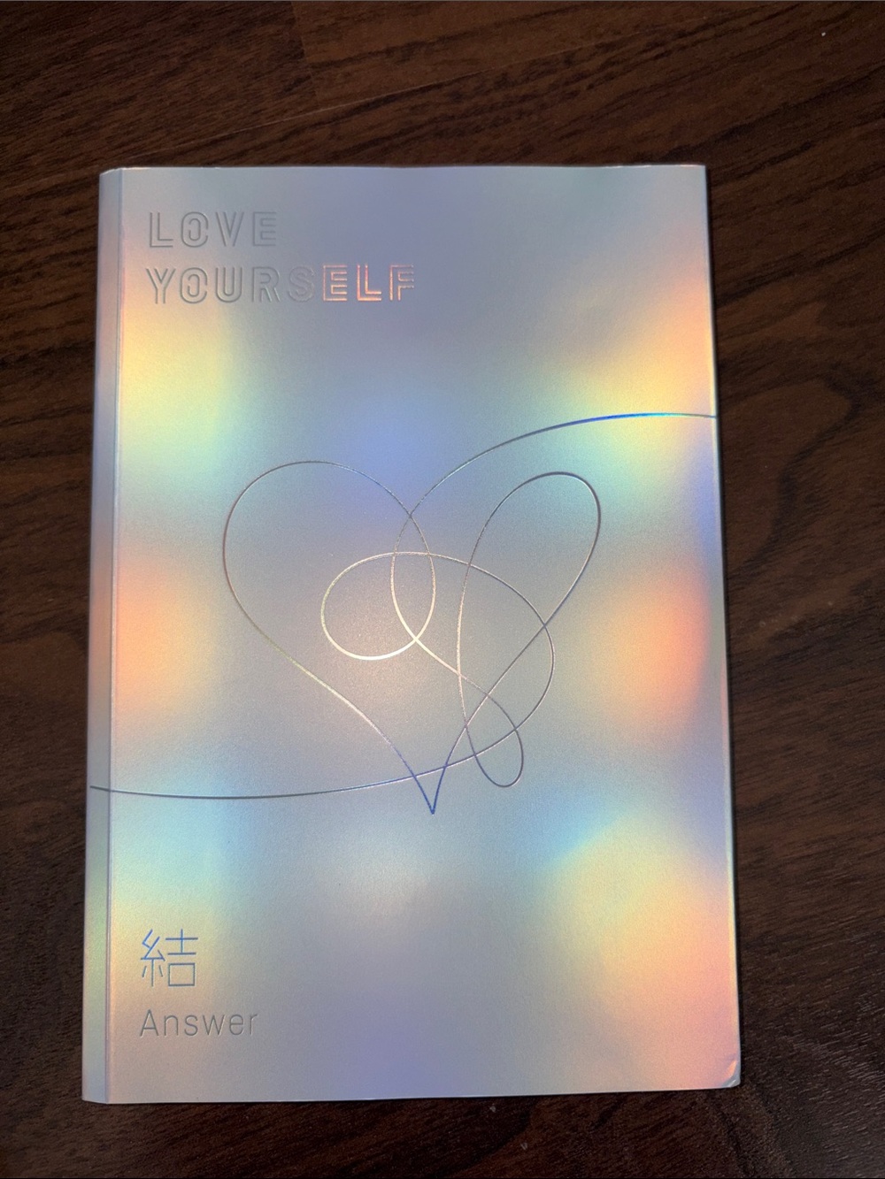 BTS Love Yourself Album - Iridescent Finish - Picture 3 of 5